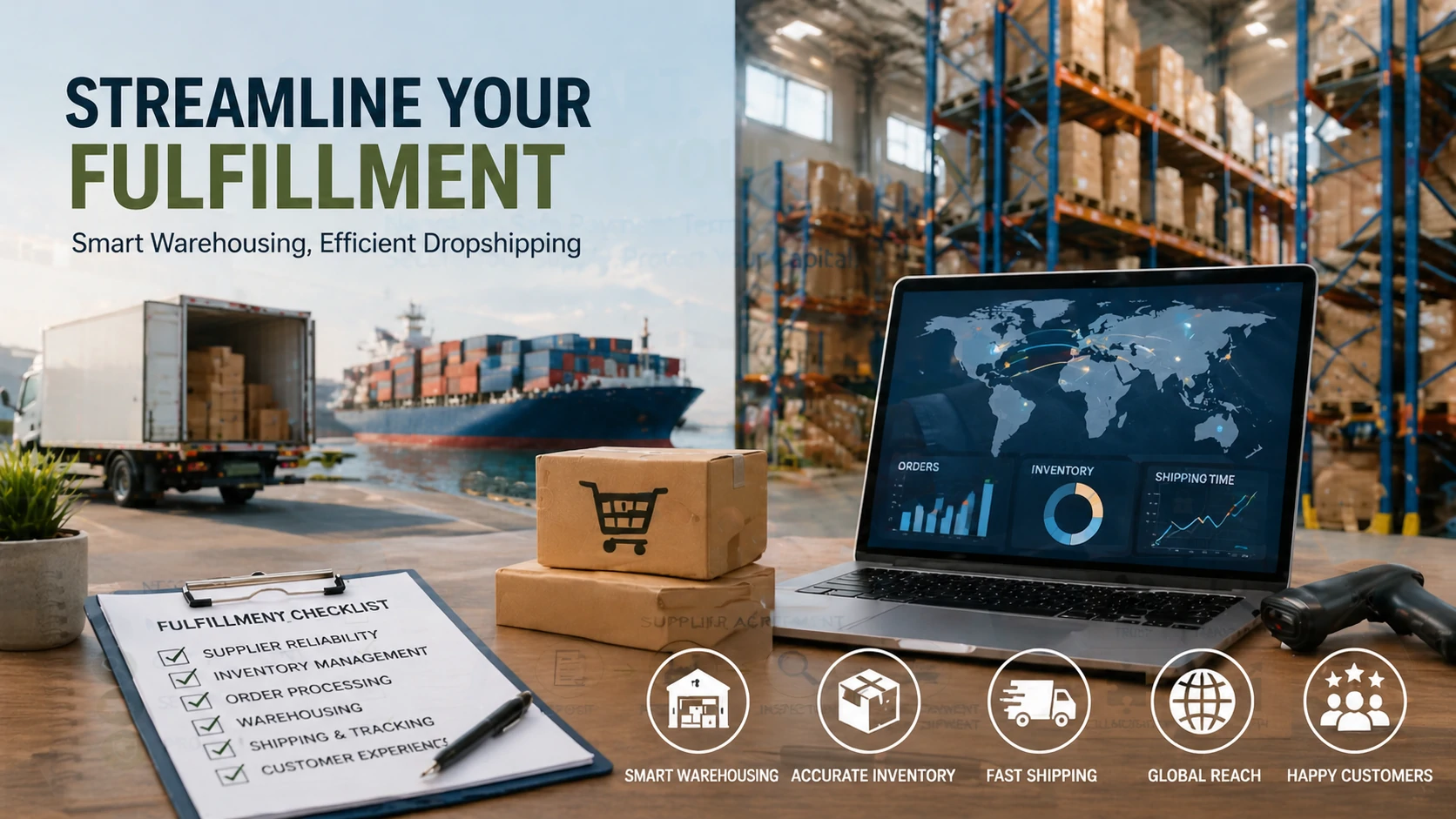 Siparişinizi Gerçekleştirmenizi Kolaylaştırın: Çin Depolama ve Dropshipping için Kontrol Listesi