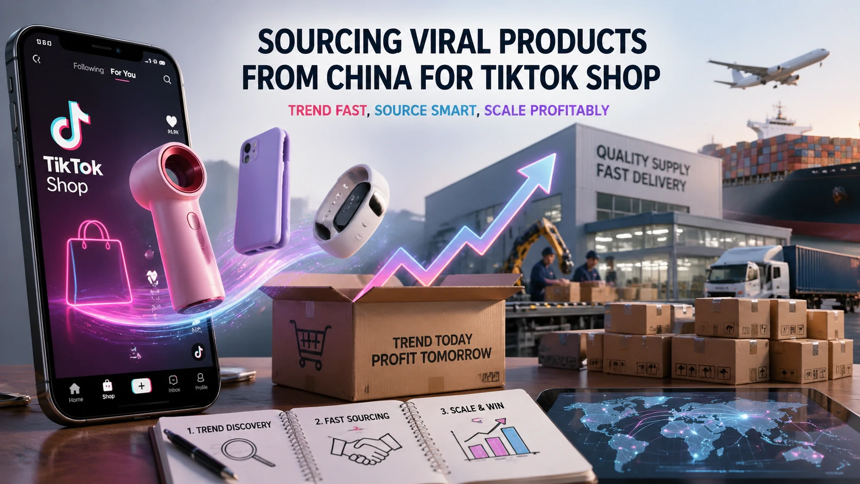 Çin'den TikTok Shop için Viral Ürünleri Tedarik Etmeye Yönelik Nihai 2026 Kılavuzu